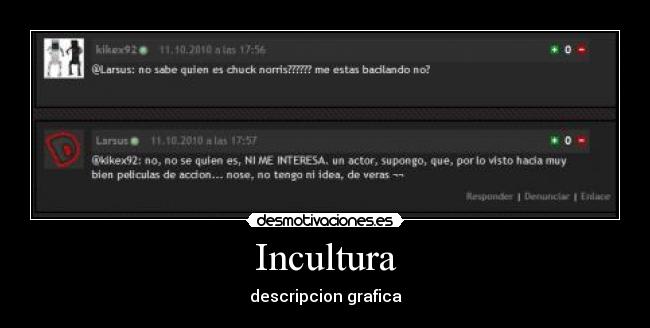 Incultura -