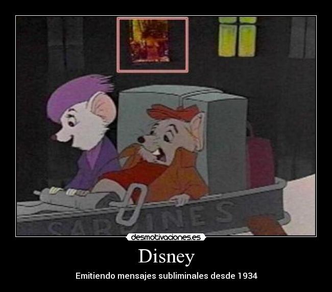 Disney - Emitiendo mensajes subliminales desde 1934