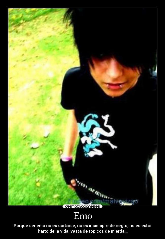 Emo Desmotivaciones Emo Desmotivaciones