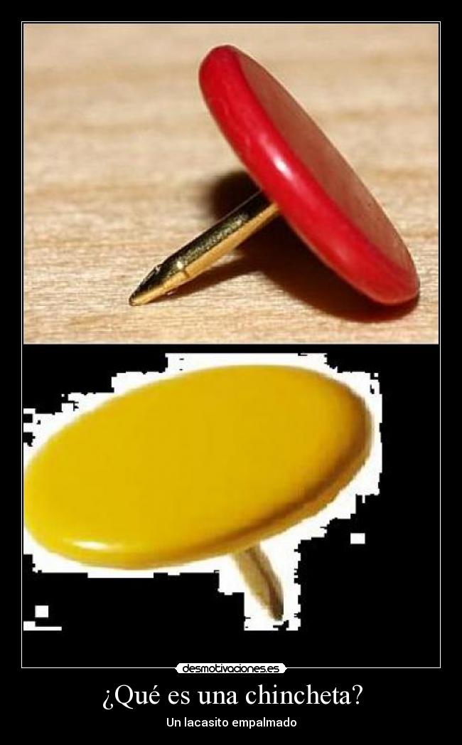 ¿Qué es una chincheta? -