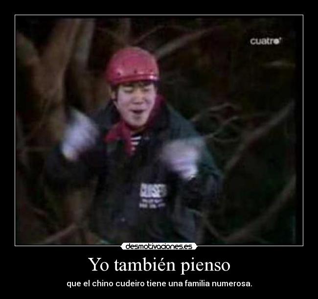 Yo también pienso -