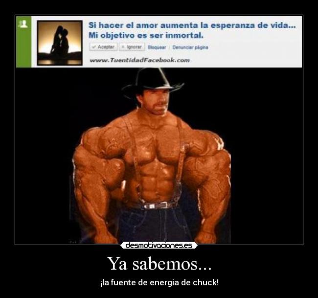 Ya sabemos... - ¡la fuente de energia de chuck!