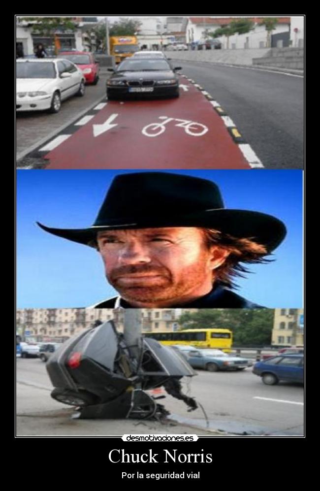Chuck Norris - Por la seguridad vial