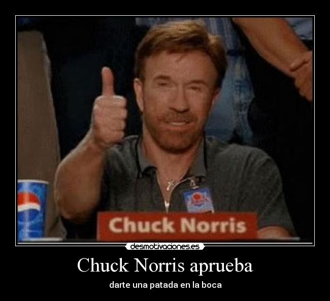 carteles chuck desmotivaciones