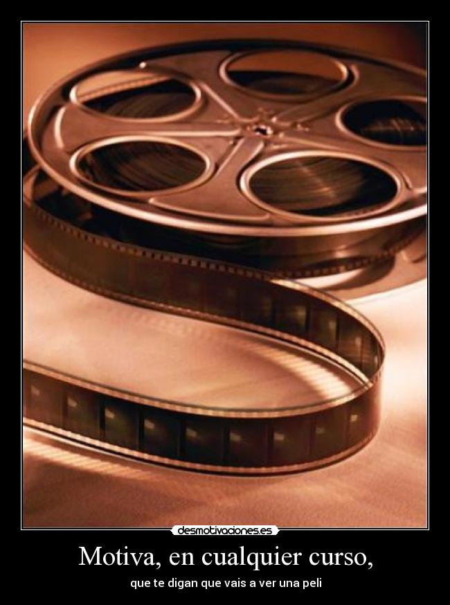 carteles cine desmotivaciones