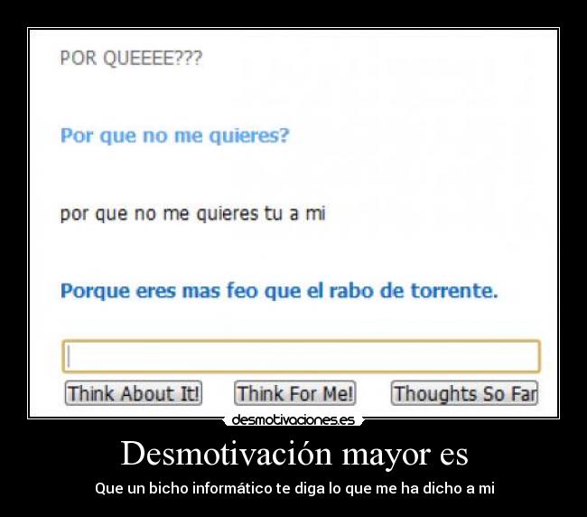 Desmotivación mayor es - 