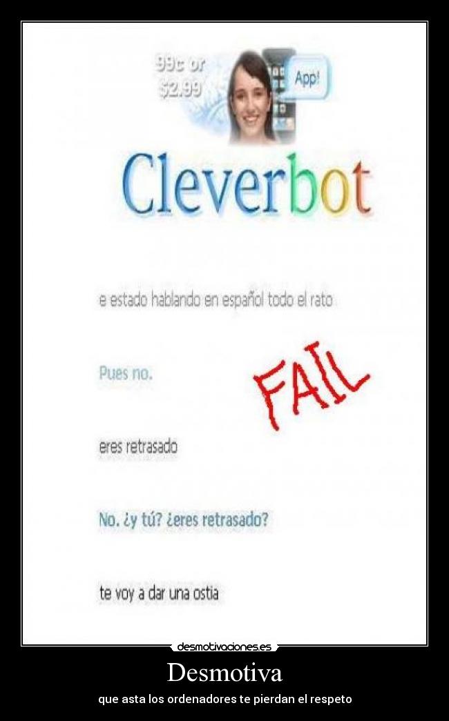 Desmotiva - que asta los ordenadores te pierdan el respeto