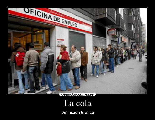La cola -