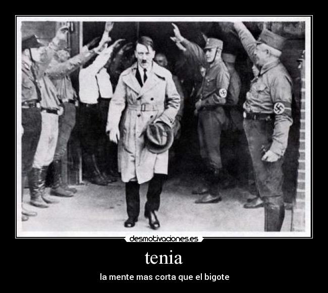 tenia - la mente mas corta que el bigote