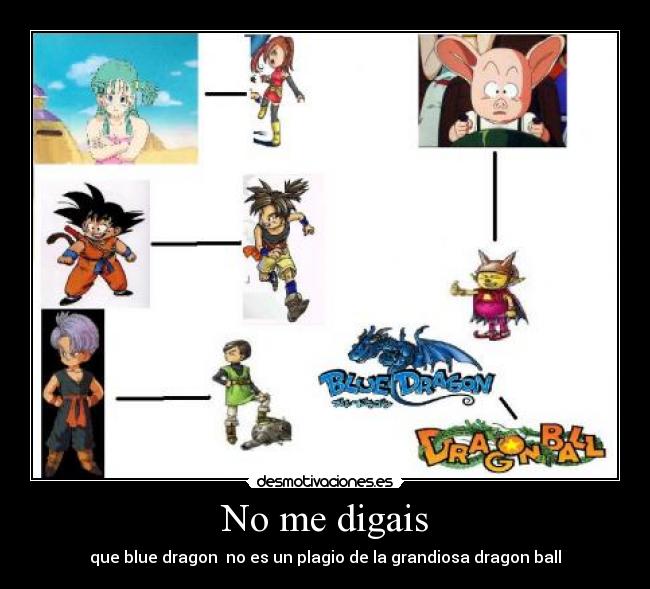 carteles dragon ball goku blue dragon desmotivaciones