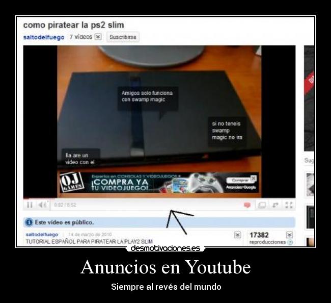 Anuncios en Youtube - 