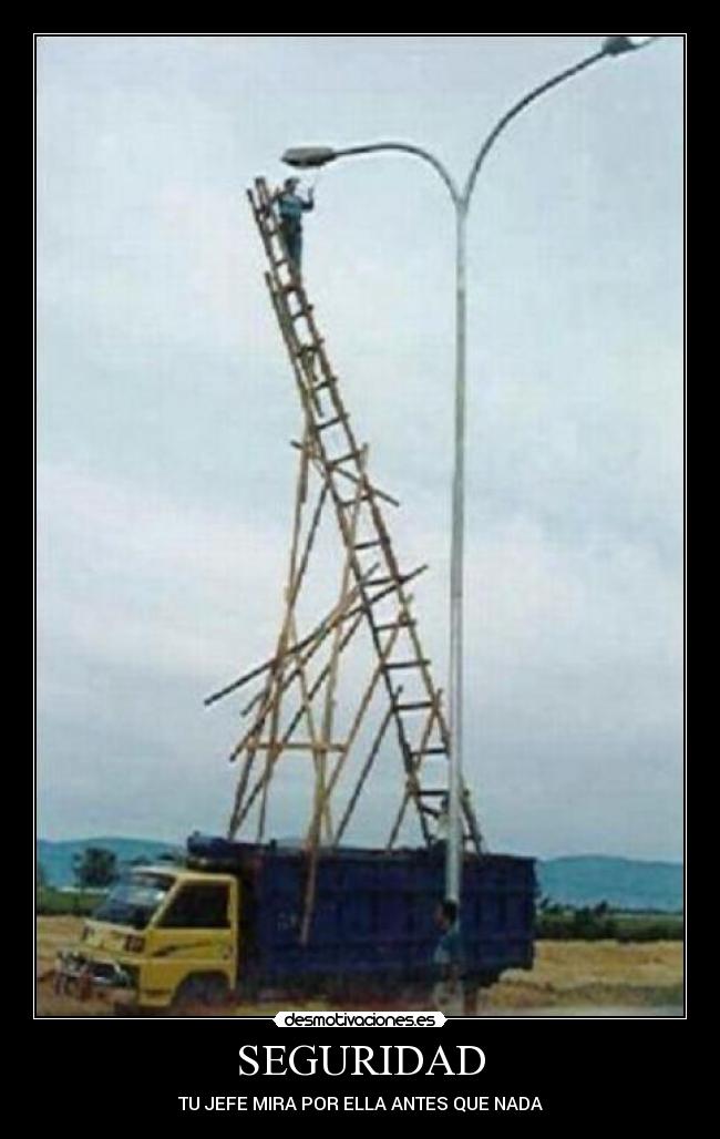 SEGURIDAD - TU JEFE MIRA POR ELLA ANTES QUE NADA