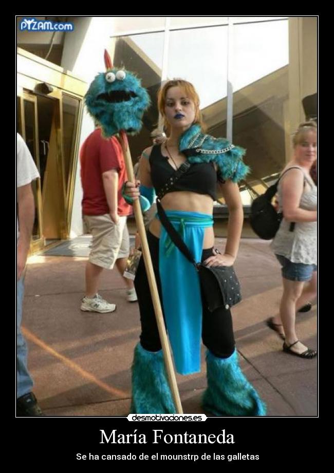 María Fontaneda - Se ha cansado de el mounstrp de las galletas