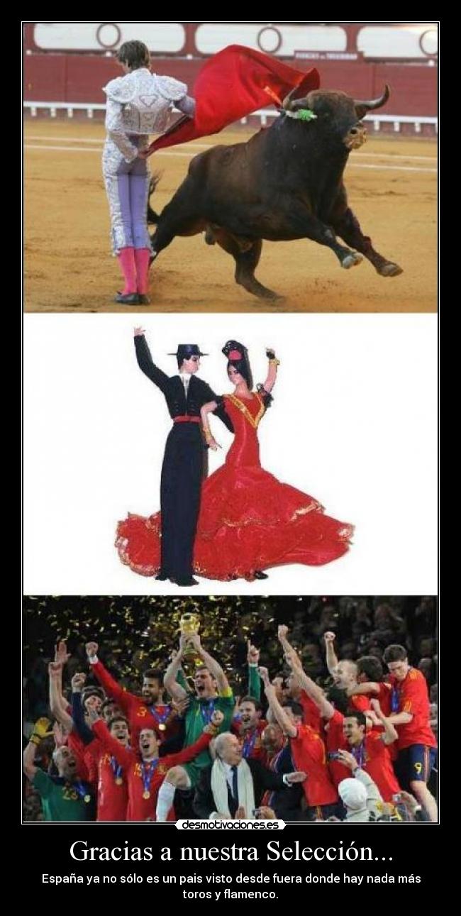 Gracias a nuestra Selección... -
