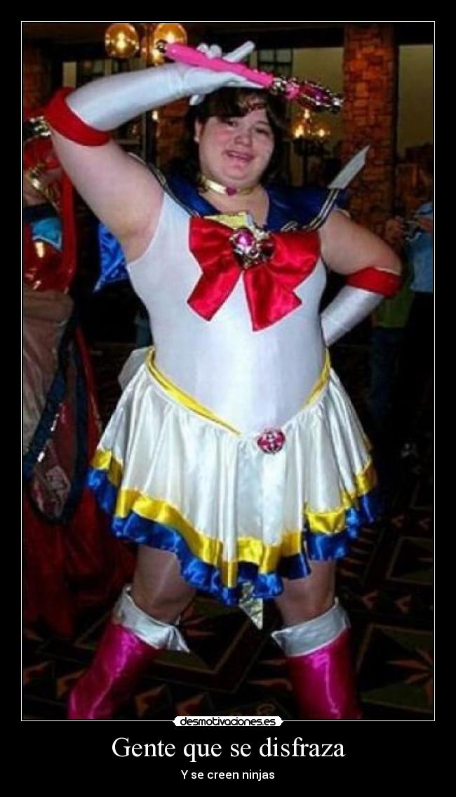 Gente que se disfraza -