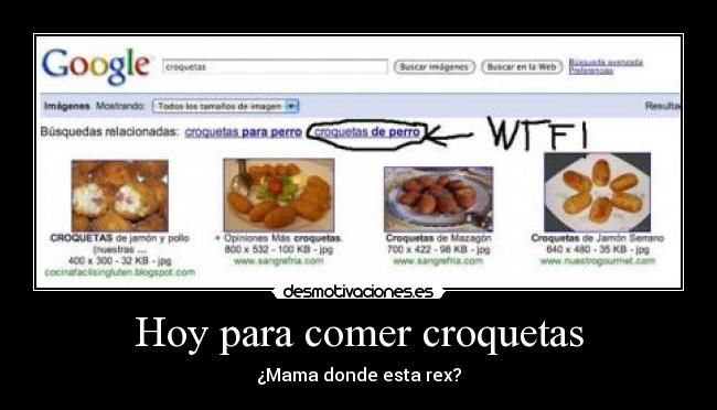 carteles croquetas desmotivaciones