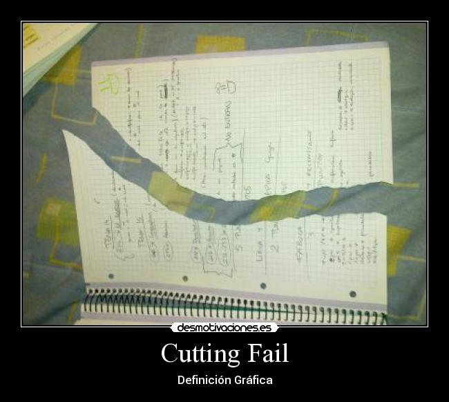 Cutting Fail - 