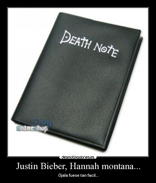 Justin Bieber, Hannah montana... -