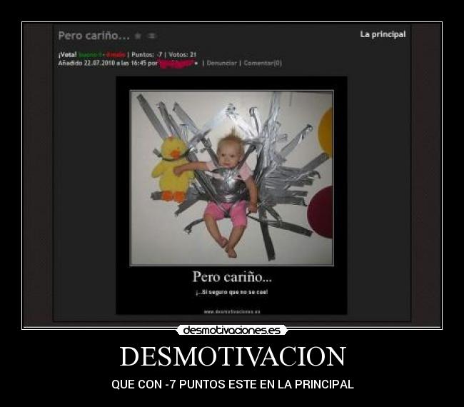 DESMOTIVACION -