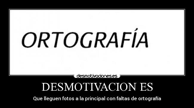 DESMOTIVACION ES -