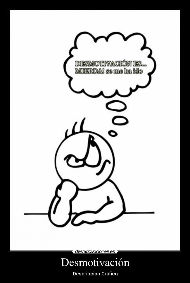 Desmotivación -