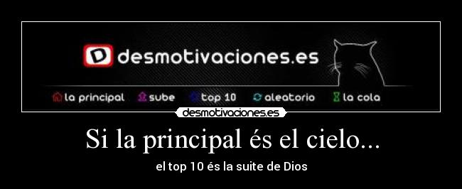 carteles dios principal top desmotivaciones