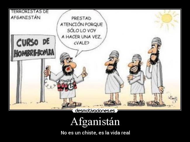 carteles afganistan desmotivaciones