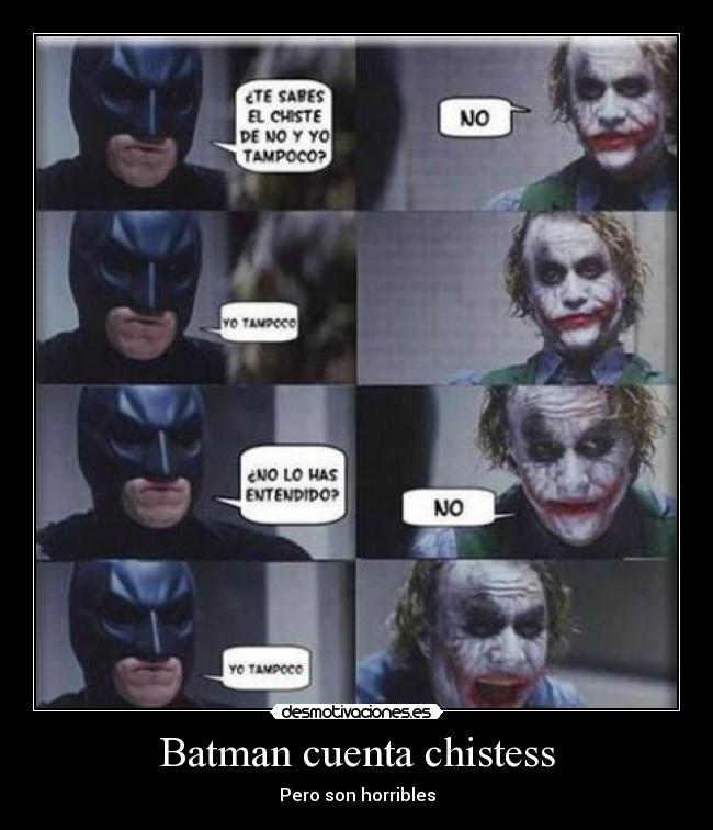 Batman cuenta chistess - 