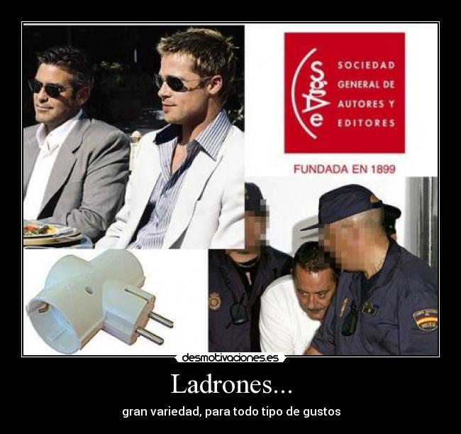 Ladrones... -