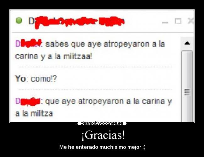¡Gracias! -