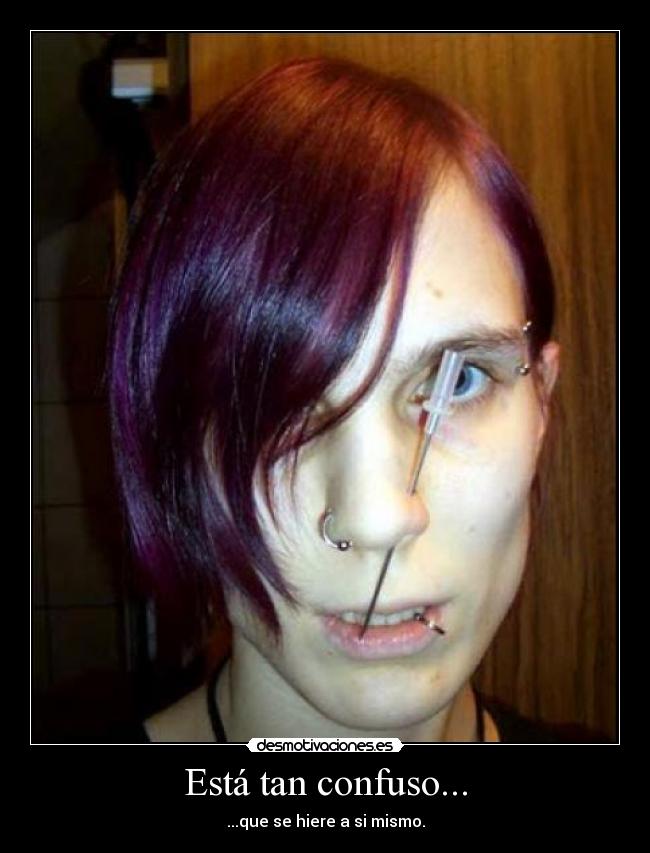 Está tan confuso... - 