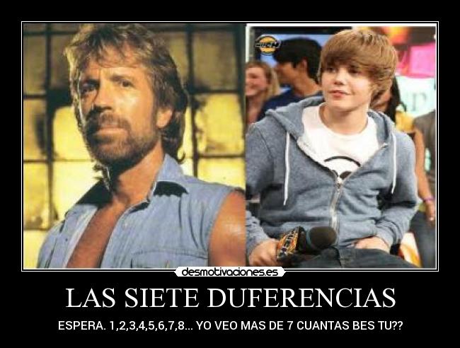 LAS SIETE DUFERENCIAS -