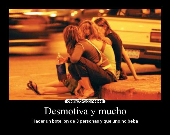 Desmotiva y mucho -