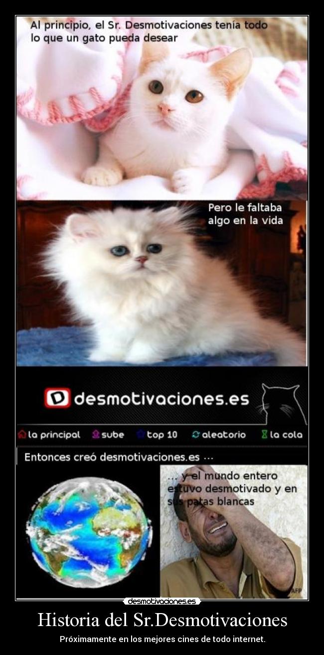 Historia del Sr.Desmotivaciones -