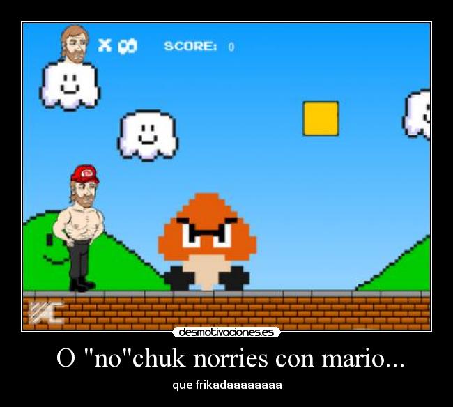 O nochuk norries con mario... -