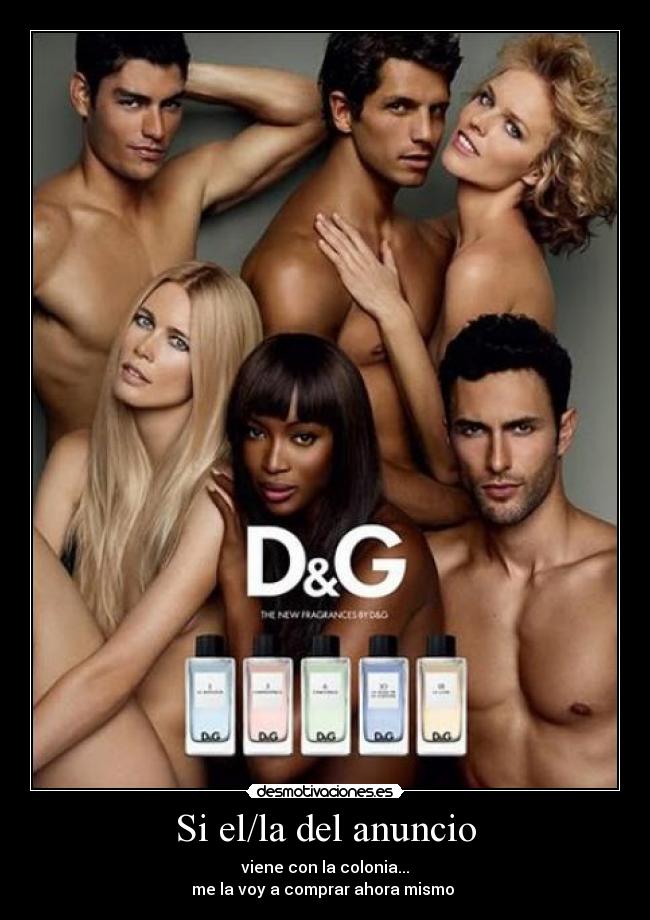 Si el/la del anuncio - 