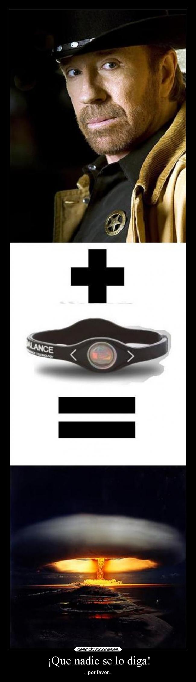 ¡Que nadie se lo diga! -