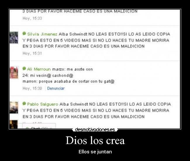 Dios los crea - 