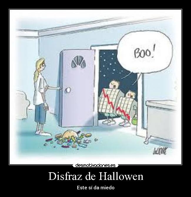 Disfraz de Hallowen - Este sí da miedo