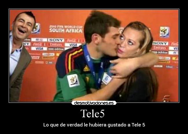 carteles tele5 iker casillas belen esteban jorge javier desmotivaciones
