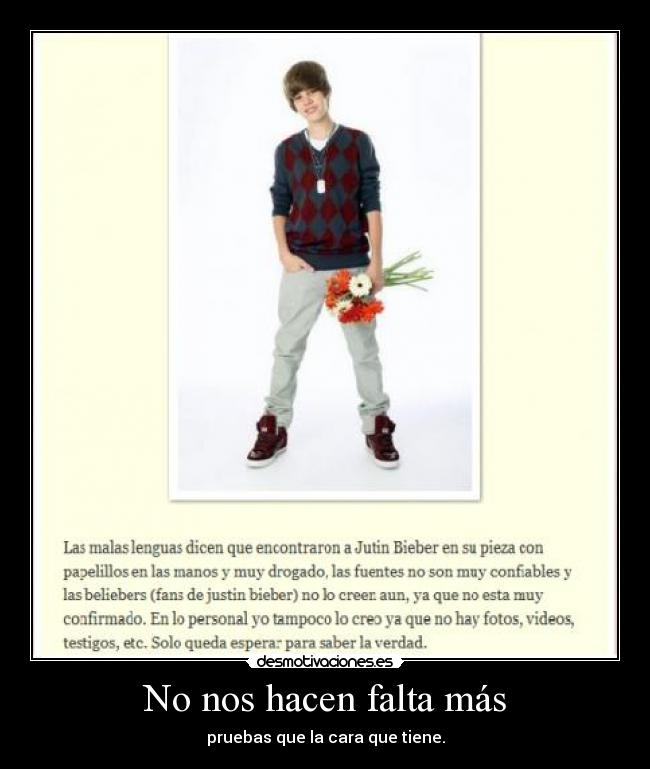 No nos hacen falta más - 