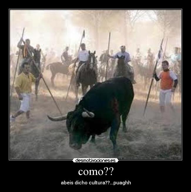 como?? - abeis dicho cultura??...puaghh