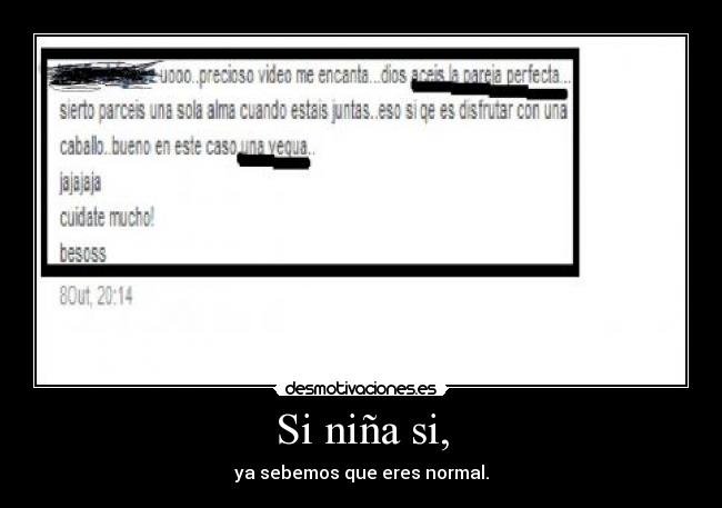 Si niña si, - 