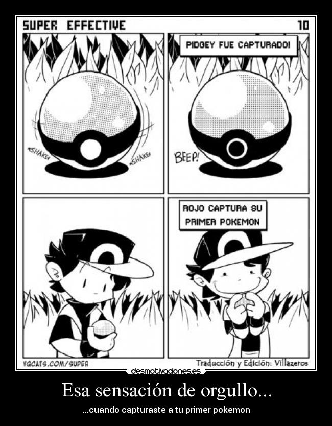 carteles orgullo capturar primer pokemon desmotivaciones