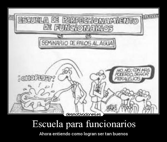 Escuela para funcionarios - 