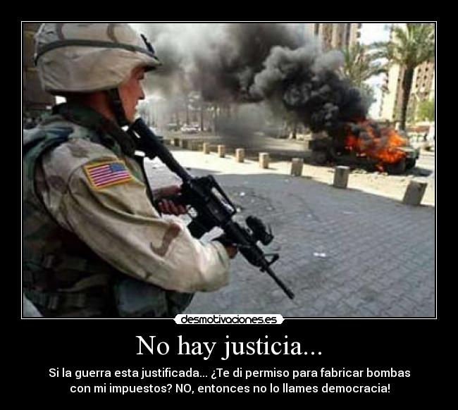 No hay justicia... - 