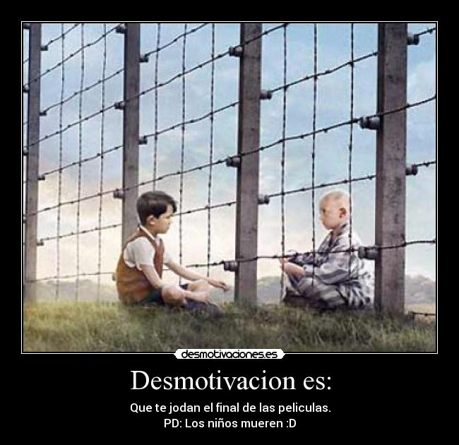 Desmotivacion es: - 