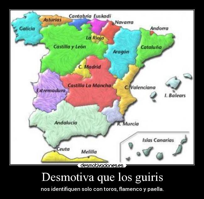 Desmotiva que los guiris -