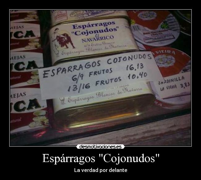 Espárragos Cojonudos - 
