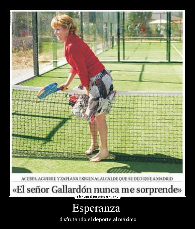 carteles esperanza esperanza deporte desmotivaciones